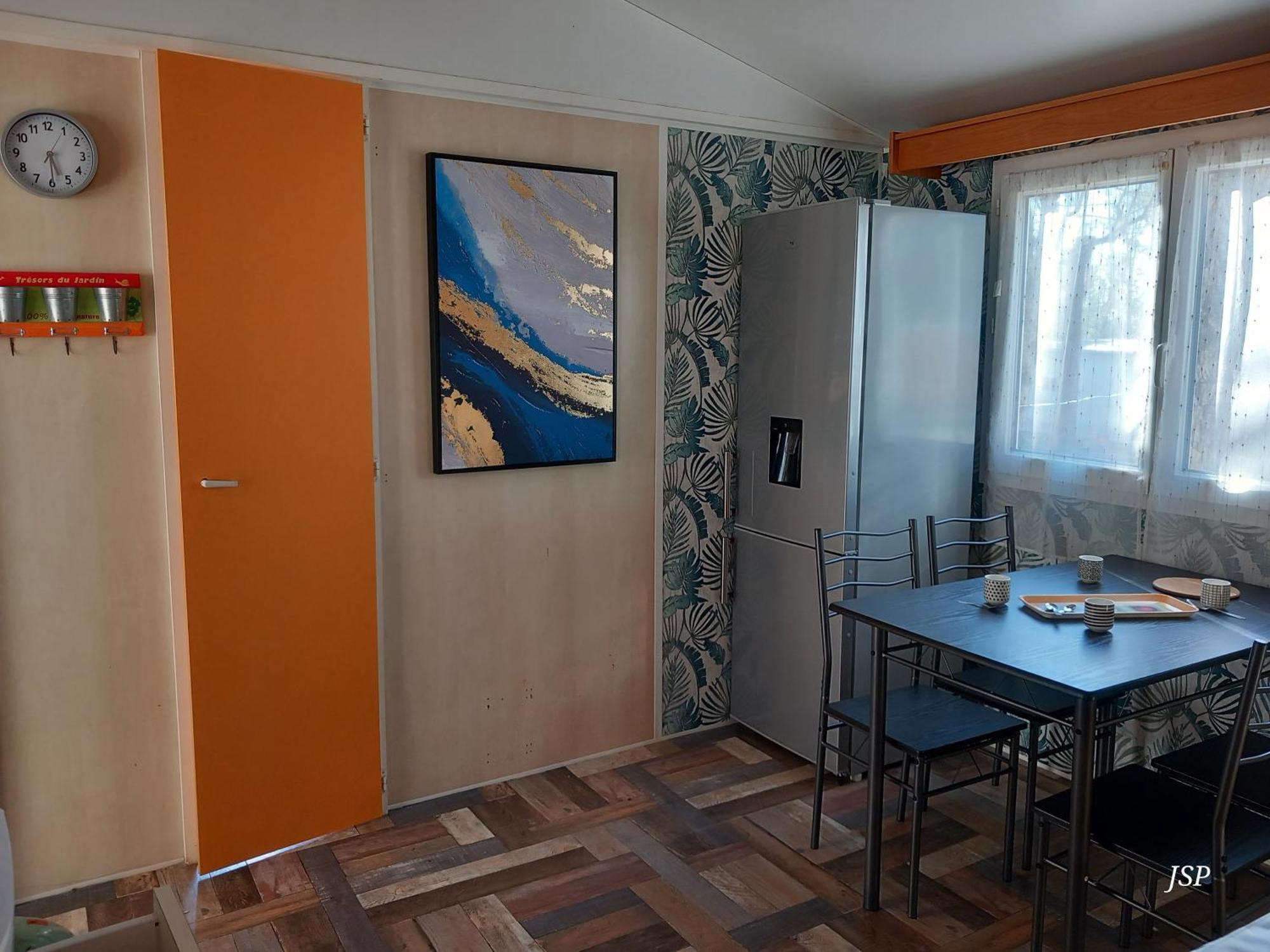 Mobilhome Les Volets Bleus Vaudreuille Dış mekan fotoğraf